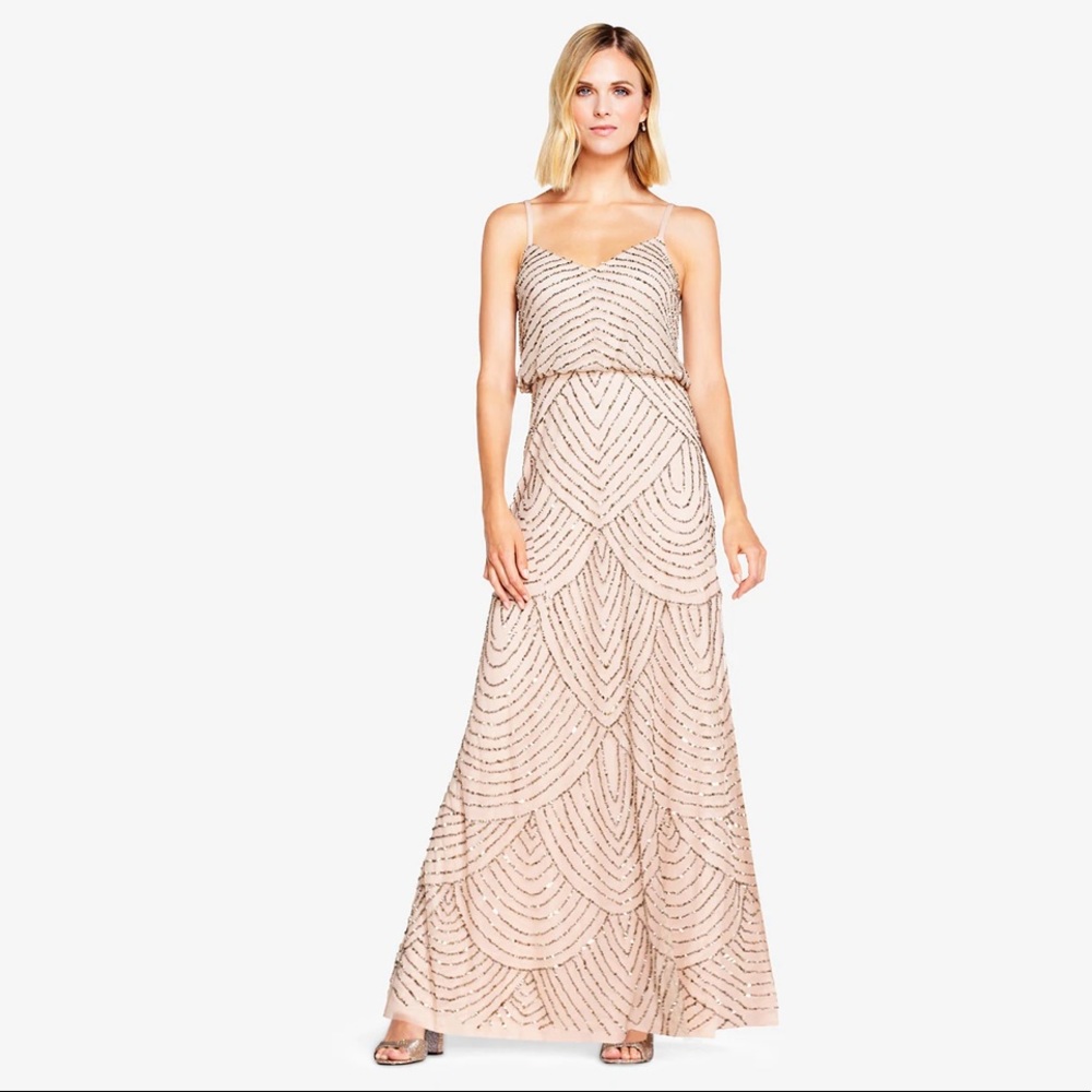 Adrianna Papell size P2. Only worn once. Perfect condition!